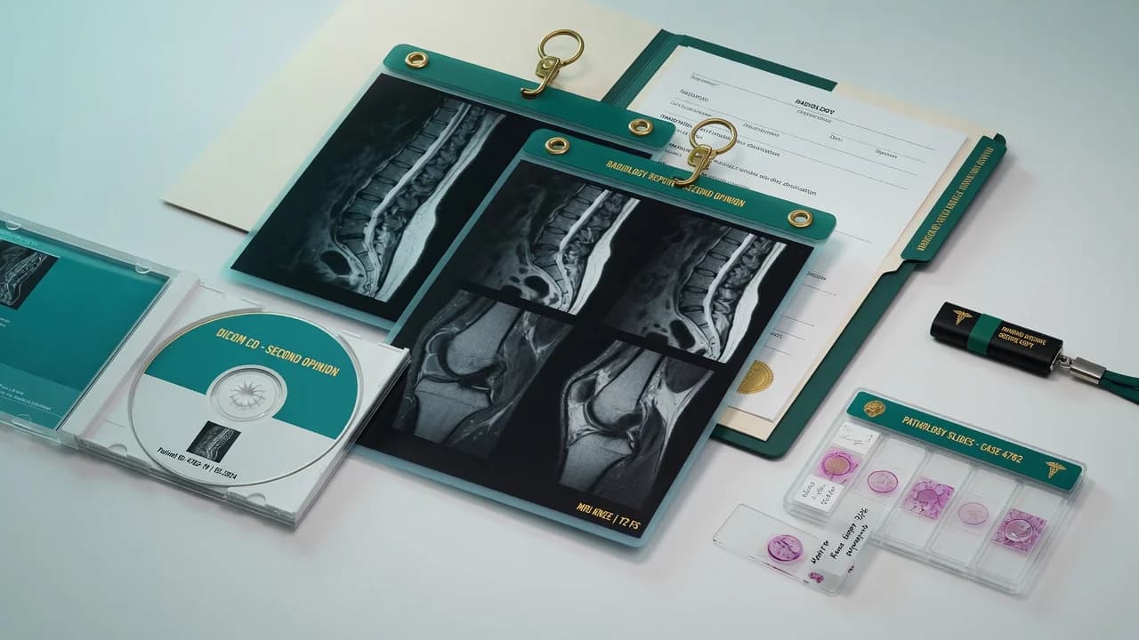 Tiga elemen: file digital, laporan, patologi