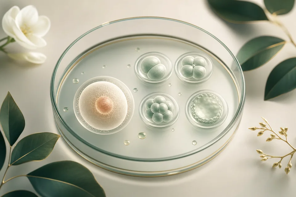 Ilustrasi medis Fertilitas (Bayi Tabung)