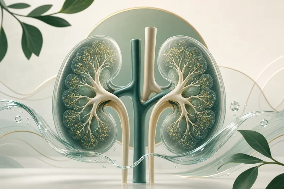 Ilustrasi medis Ginjal (Nefrologi)